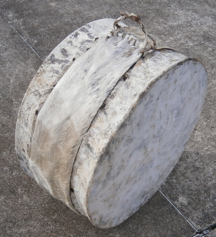 Zulu Tribal Drum Museum piece from South Africa