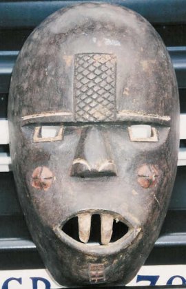Yombe African Mask