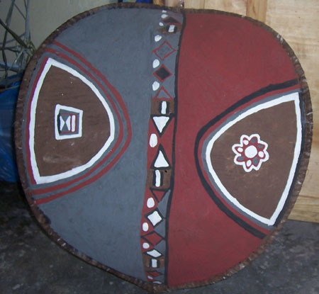 Maasai Senior Warrior (Moran) War Shield