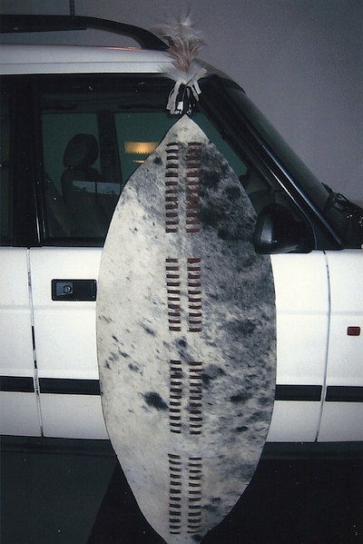 Zulu War Shield King Shaka (1823)