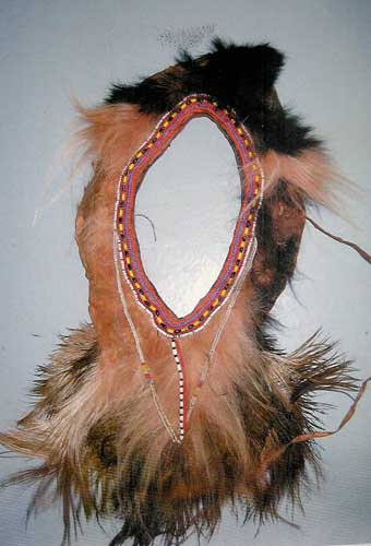 Antique Maasai War Headdress