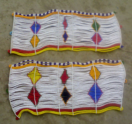 maasai senior warrior wrist guards